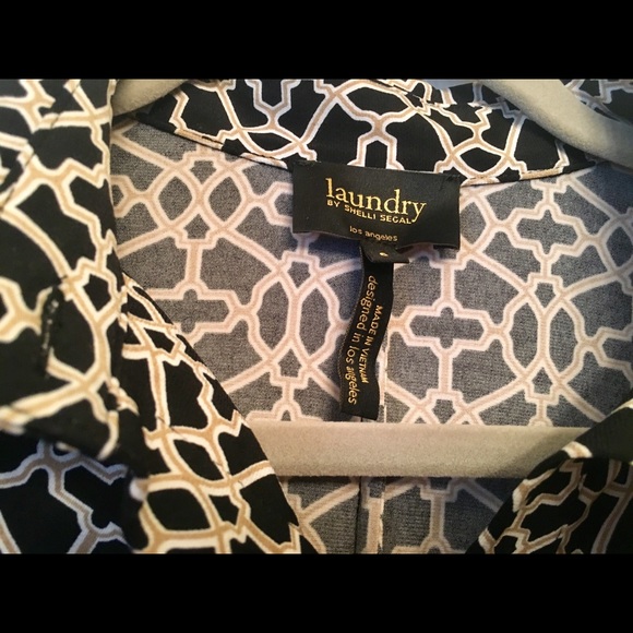 NWT Laundry by Shelli Segal Shirt Dress, Size 6 - Picture 4 of 4